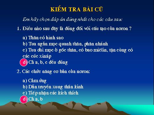 Bài 43. Giới thiệu chung hệ thần kinh