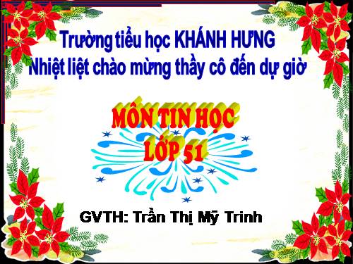 Chương V. Bài 2. Tạo bảng trong văn bản