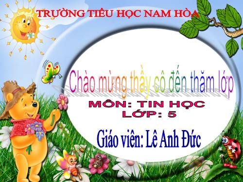 Chương IV. Bài 3. Luyên gõ từ và câu