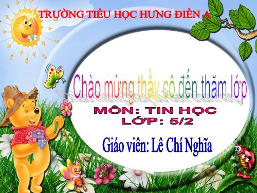 Chương IV. Bài 3. Luyên gõ từ và câu