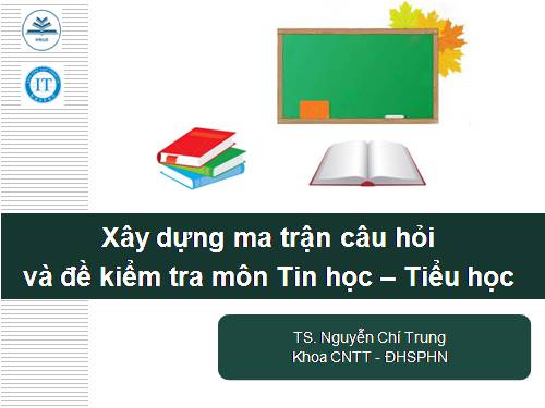 Hướng dẫn ra đề thi môn Tin học theo Thông tư 22