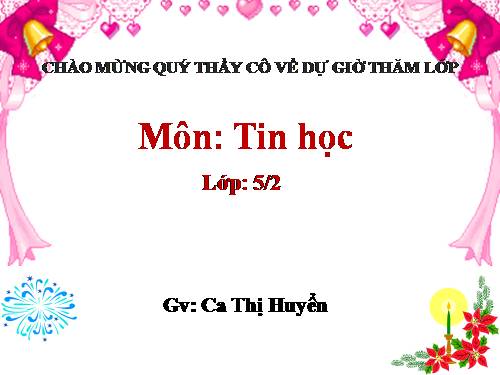 Chương II. Bài 3. Viết chữ lên hình vẽ