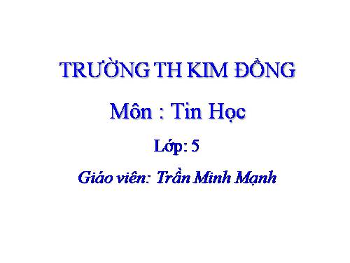 Chương VI. Bài 6. Thực hành tổng hợp