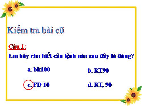 Chương VI. Bài 1. Tiếp tục với câu lệnh lặp