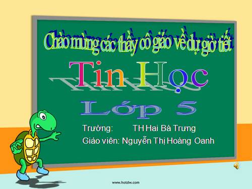 Chương III. Bài 1. Học toán với phần mềm Cùng học toán 5