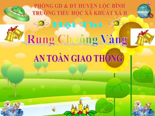 Hội thi An toàn giao thông với rung chuông vàng