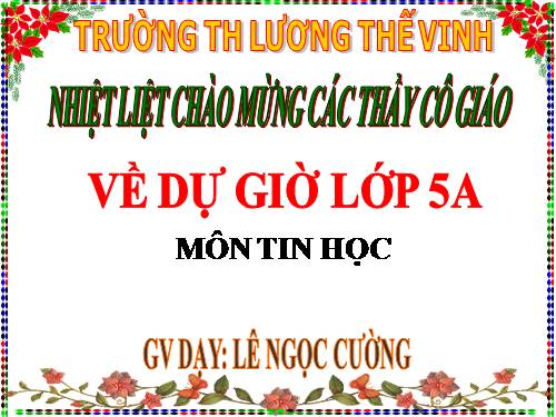 Chương VI. Bài 6. Thực hành tổng hợp