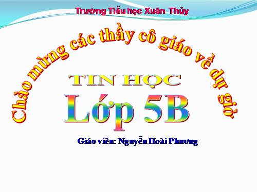 Chương VI. Bài 2. Thủ tục trong Logo