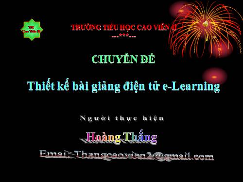 cách làm bài giảng Elearning