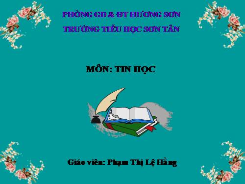 Chương V. Bài 2. Tạo bảng trong văn bản