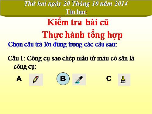 Chương IV. Bài 1. Những gì em đã biết