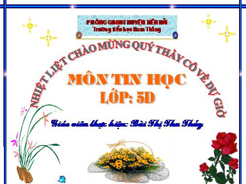 Chương V. Bài 4. Thực hành tổng hợp