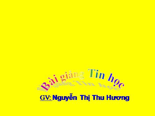 Chương VI. Bài 2. Thủ tục trong Logo