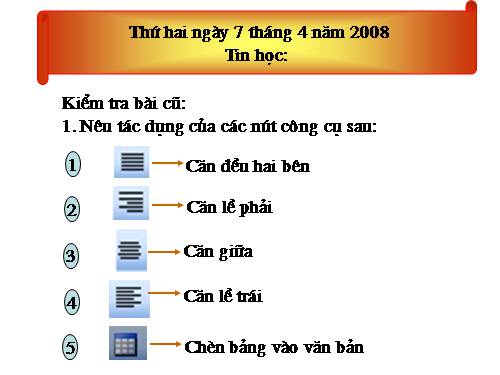 Chương V. Bài 3. Chèn hình ảnh vào văn bản