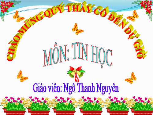 Chương VI. Bài 2. Thủ tục trong Logo