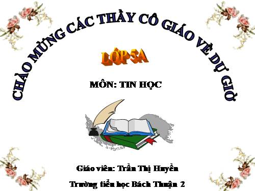 Chương V. Bài 2. Tạo bảng trong văn bản