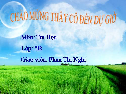 Chương V. Bài 2. Tạo bảng trong văn bản