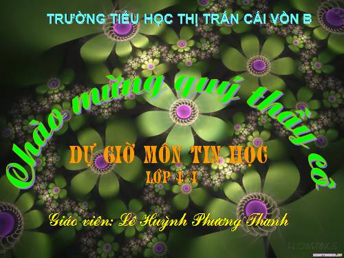 Chương V. Bài 2. Tạo bảng trong văn bản