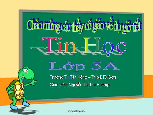 Chương III. Bài 1. Học toán với phần mềm Cùng học toán 5