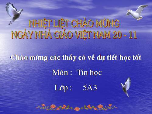 Chương III. Bài 1. Học toán với phần mềm Cùng học toán 5