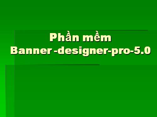 Phầm mềm banner-designer-pro-5-0