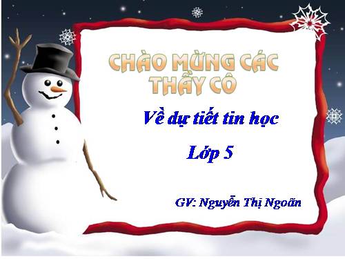 Chương II. Bài 3. Viết chữ lên hình vẽ