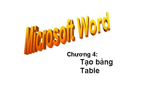 Gới thiệu MS Word 3