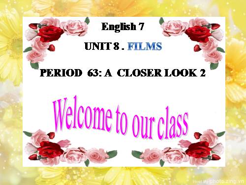 Unit 08. Films. Lesson 3. A closer look 2