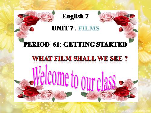 Unit 08. Films. Lesson 1. Getting started