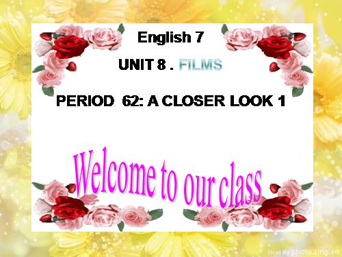 Unit 08. Films. Lesson 2. A closer look 1