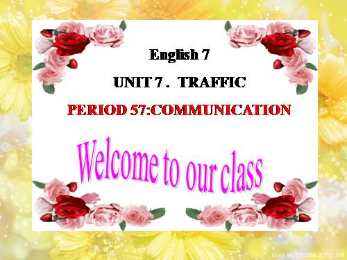 Unit 07. Traffic. Lesson 4. Communication