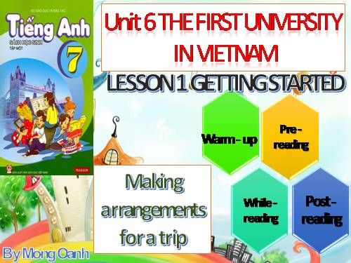 Unit 06. The First University in Viet Nam. Lesson 1. Getting started