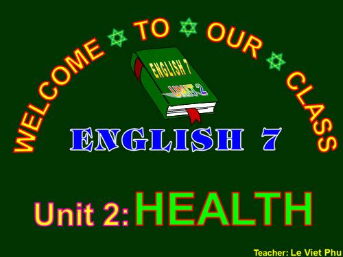 Unit 02. Health. Lesson 5. Skills 1