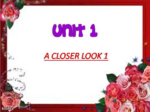 Unit 01. My hobbies. Lesson 2. A closer look 1