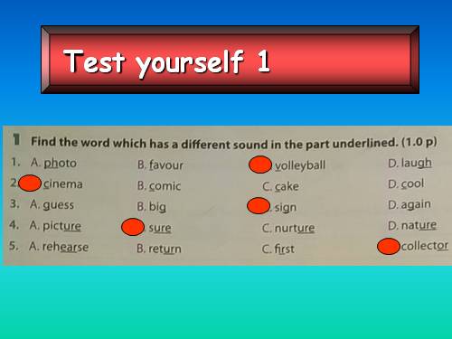 Unit 02. Health. Lesson 7. Looking back & project