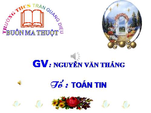 Chương II. §6. Mặt phẳng toạ độ