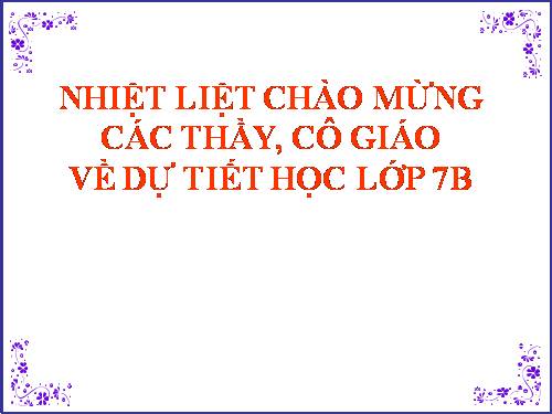 Chương II. §3. Đại lượng tỉ lệ nghịch