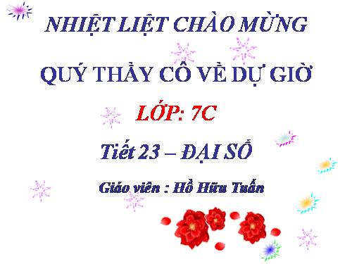 Chương II. §1. Đại lượng tỉ lệ thuận