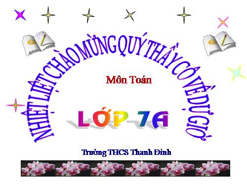 Chương II. §1. Đại lượng tỉ lệ thuận