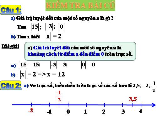 Chương I. §4. Giá trị tuyệt đối của một số hữu tỉ. Cộng, trừ, nhân, chia số thập phân