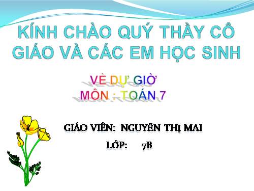 Chương IV. §5. Đa thức