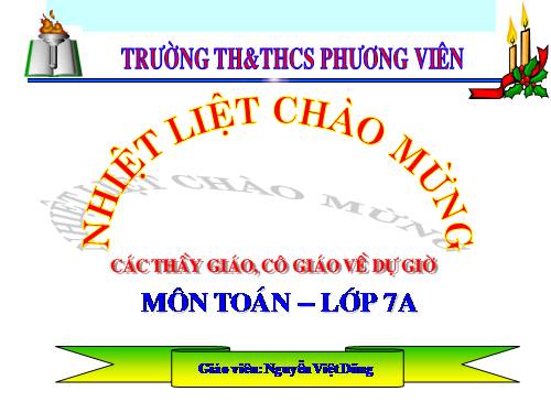 Chương III. §2. Bảng tần số các giá trị của dấu hiệu