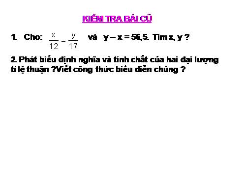 Chương II. §2. Một số bài toán về đại lượng tỉ lệ thuận