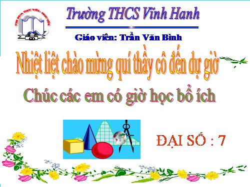 Ôn tập Chương I. Số hữu tỉ. Số thực