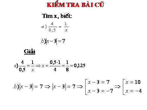 Ôn tập Chương I. Số hữu tỉ. Số thực