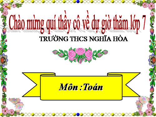 Chương IV. §8. Cộng, trừ đa thức một biến