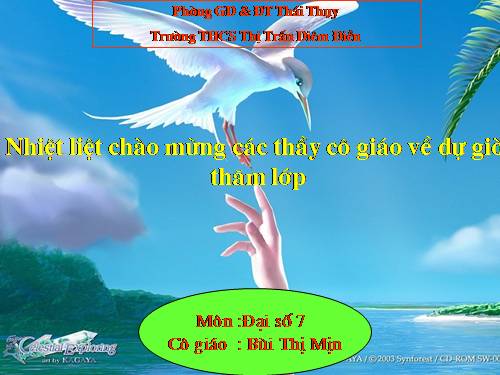 Chương IV. §9. Nghiệm của đa thức một biến