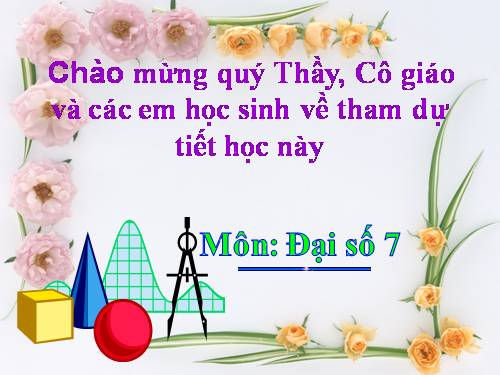 Chương IV. §4. Đơn thức đồng dạng