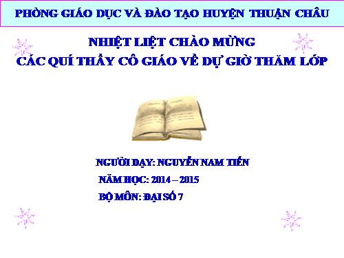 Chương IV. §3. Đơn thức