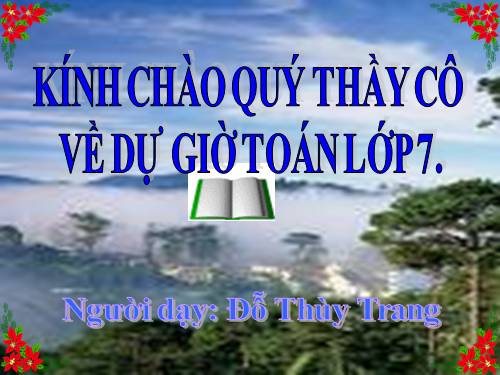 Chương IV. §8. Cộng, trừ đa thức một biến